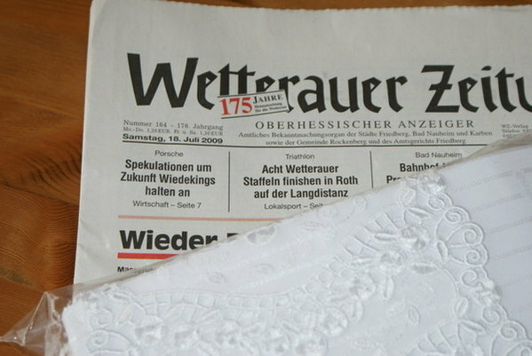 und damit gehts los: unschuldiges weiß.