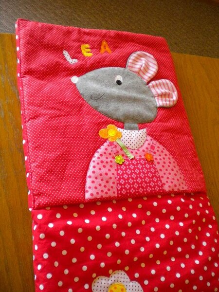 Eine Babydecke für die kleine Lea meiner Nichte. Eine Decke im Kissen aus den PW-Heft 02/2008