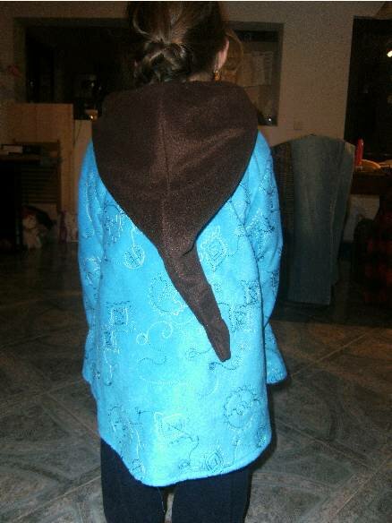 Am Modell hinten