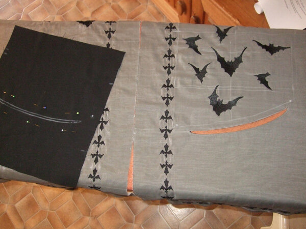 J.P.Ryan Waistcoat, with or without sleeves in two lengths
- lange Version ohne Ärmel -
Tascheneingriffe + -beutel