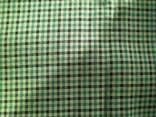 38) grüner karierter Hosenstoff (passt Super zum grünen Sweat)
