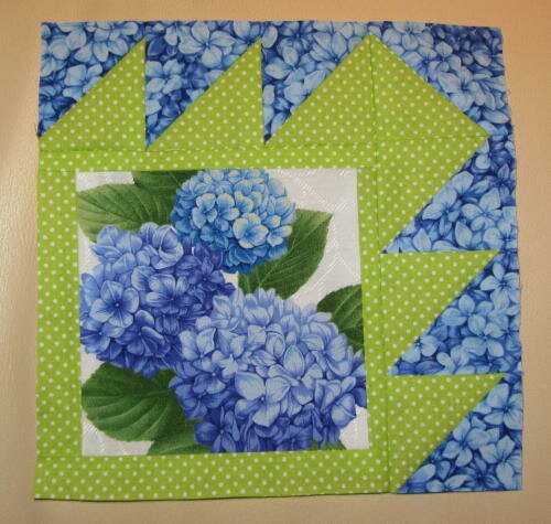 Hortensien, Block ist aus irgendeiner PW-Zeitschrift 4/2012