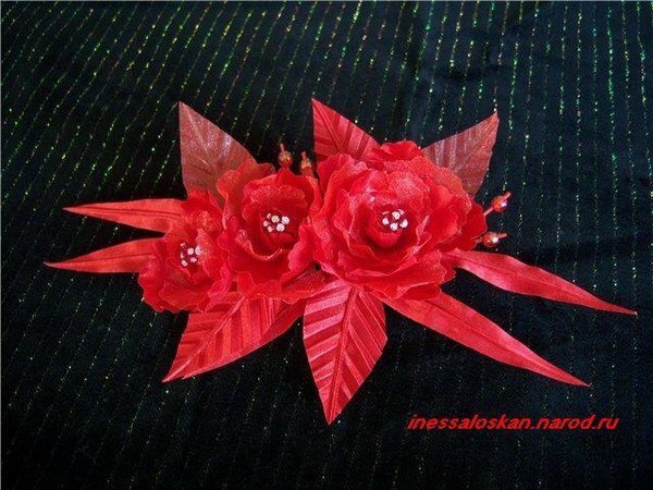Meine erste Stoffblume! (1 Platz Kreatievwettbewerb)