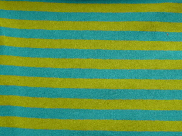 Jersey blau-lime  1,60 breit