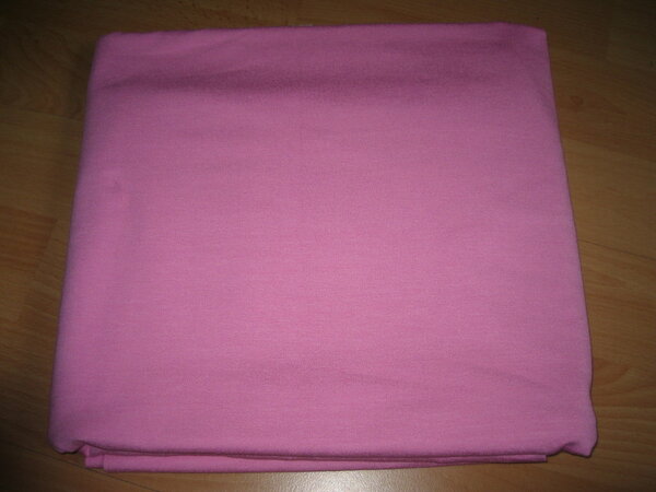 s16)
Strech-Jersey rosa 1,5m x 1,6m