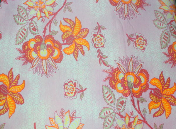 29. hellrosa Stretchjersey mit Blumen (BW oder Viskose)

1,50 x 1,50 m