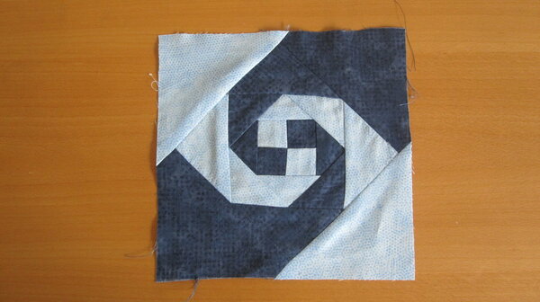 Block "Snail trail" zum Thema "Sonne, S(tr)and und Meer"
