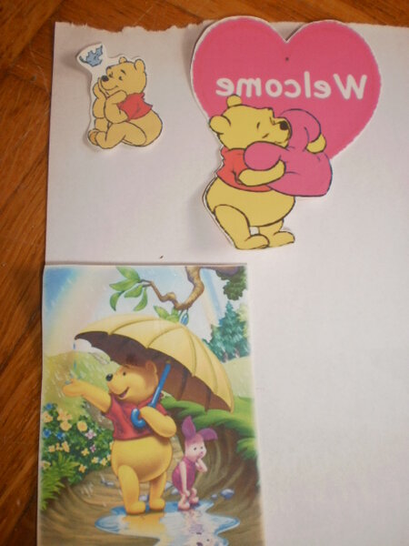 Bügelbilder Winnie Pooh