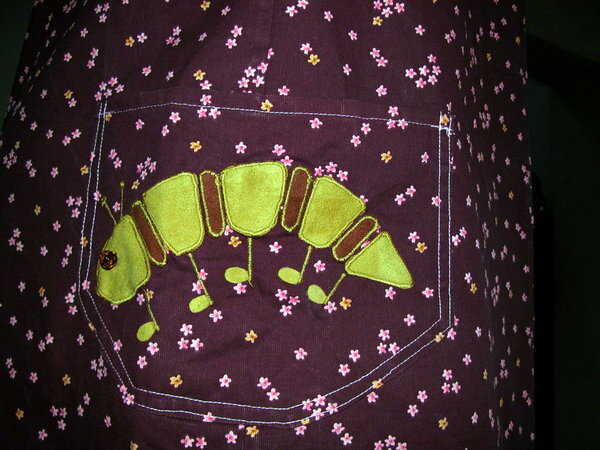 Detailansicht Raupe