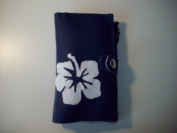 Hibiskus Geldtasche 1