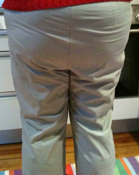 Hose von hinten
