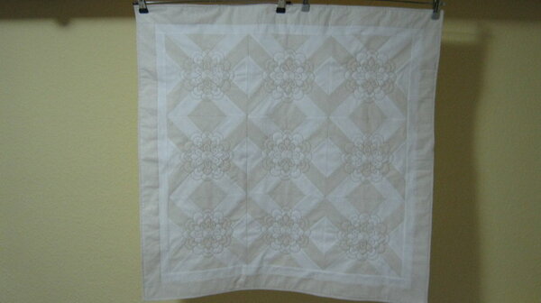 Tischdecke 2, farbarme Variante,
auch ein Weihnachtsgeschenk
