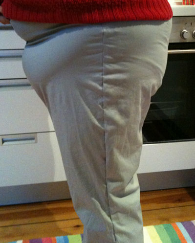 Hose von der Seite