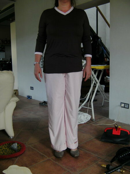 Shirt an der Frau :-)