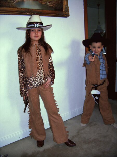 Cowboy und Cowgirl