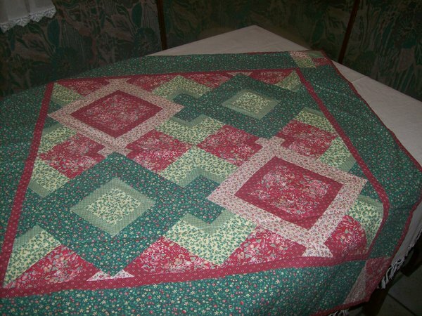 erste Patchworkdecke 002