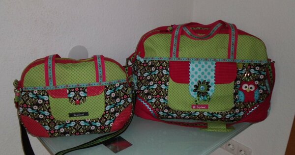 Handtasche Holi handbag und Little Holidaybag in Größen Vergleich