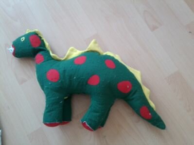 Dinosaurier; improvisiert in Anlehnung an Burda Kuscheltiere