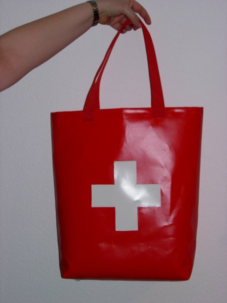 Einkaufstasche aus Blache