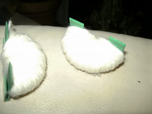 Bommelproduktion mit einem "Pompom-Set"