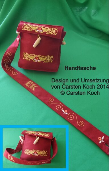 Handtasche für meine Tochter, inspiriert für ein Mittelalterfest;