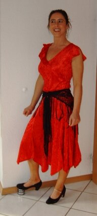 Simone's Tanzkleid Flamenco
