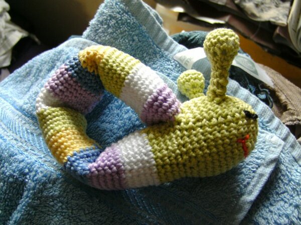 Baby-Greifring seitlich