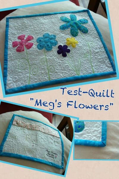 Testquilt fertig