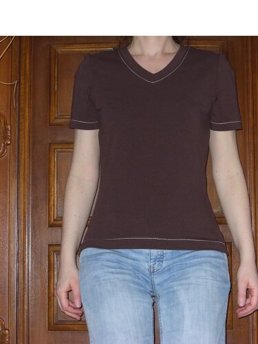 2013 04 05 Basisshirt nach selbst erstelltem Grundschnitt