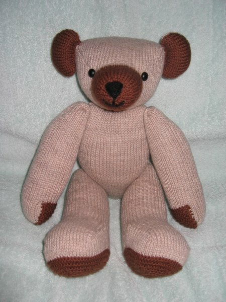 Teddy gestrickt