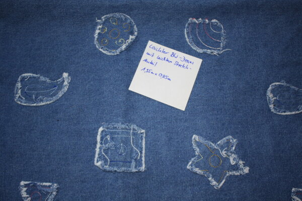 Jeans

Stretch-Jeansstoff, leicht.
1,35m x 0,85m