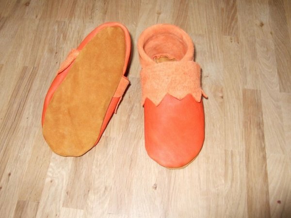 Puschen orange mod