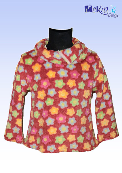 Kuschelfleece Antonia mit "Stehkragen"
