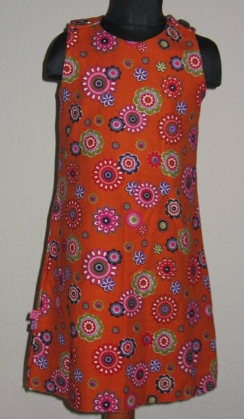 A-Förmiges Flanell-Kleid