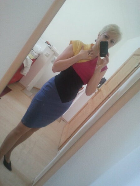 Colourblocking Kleid