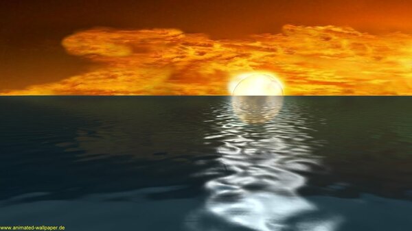 sunset desktop wallpaper sonnenuntergang hintergrundbild 01