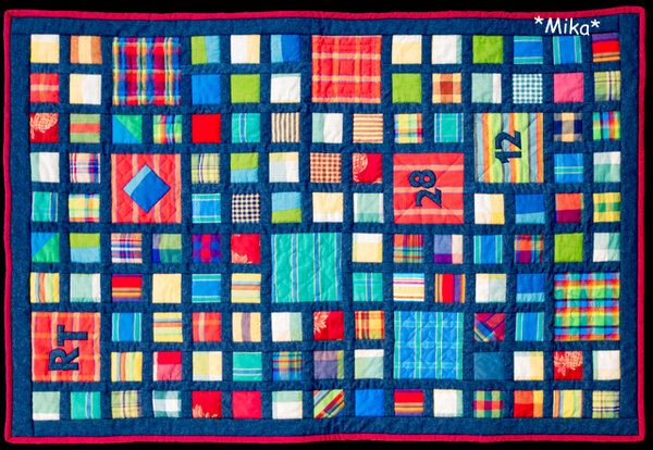 Meine erste Patchworkdecke