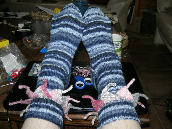 Januarsocken "Dreadlock"