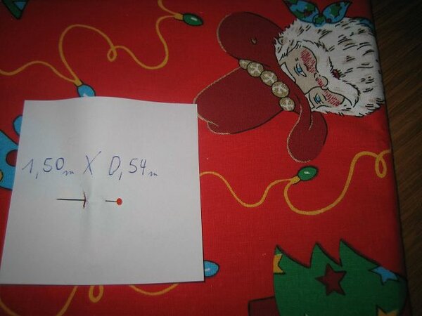 k Bild 586  Nr 7, Weihnachtsstoff BW