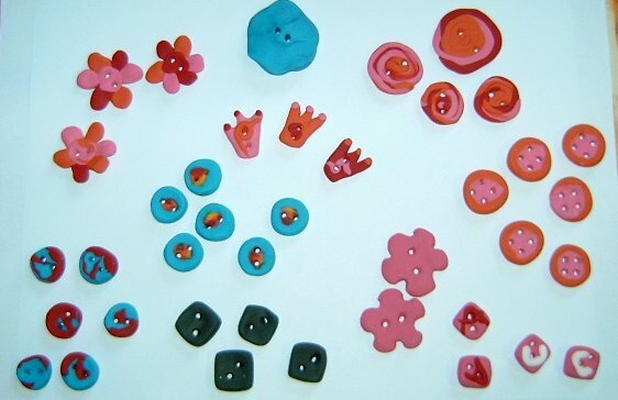 Fimo Knöpfe