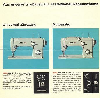 Pfaff 262,262-261 Broschüre  08 31 2013 12;18;24AM