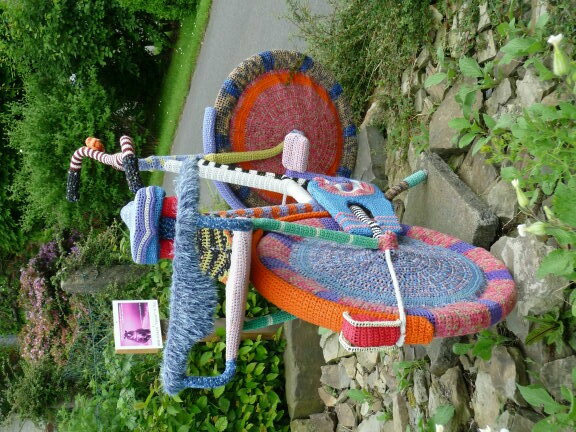 Textiler Kunstpfad 7 Fahrrad 3