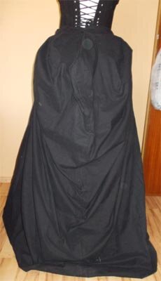 draped bund rück