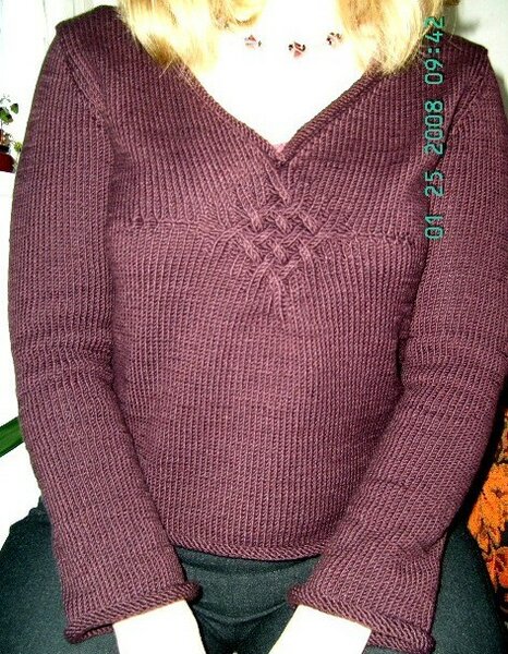 Gathered Pullover