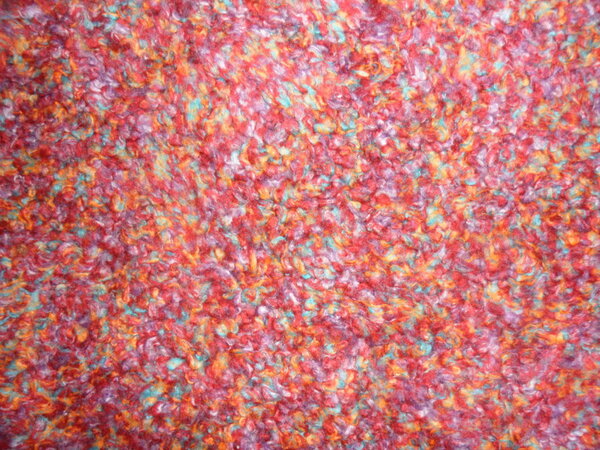 Stoff 37:
Boucle rot-bunt
80 x 103 => 0,82 m²