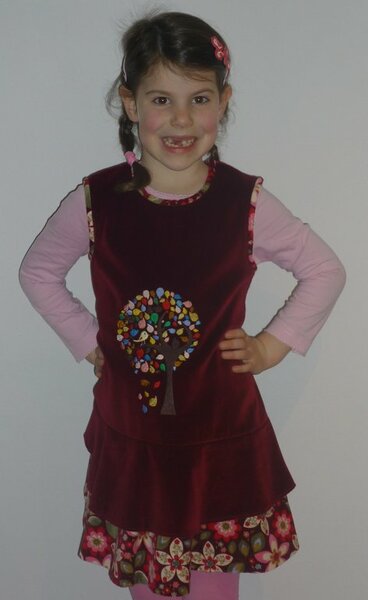 Samtkleid für Weihnachten 2013