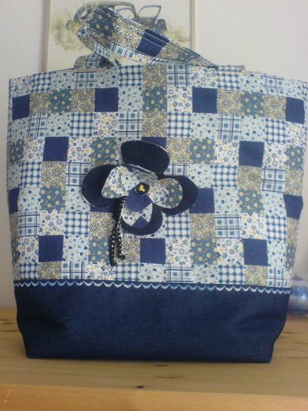 Tasche im "Jeans"-Style