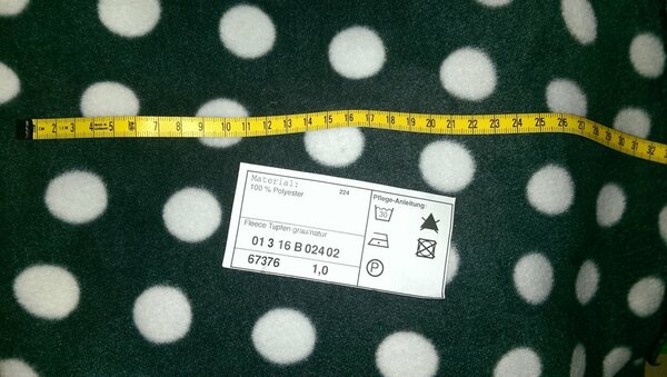 Butinette Fleece 100* 160 cm