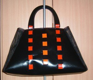 Handtasche mit Fancy Canvas