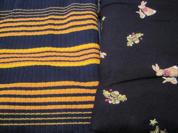 37) links: Strickbündchen 25,5 x 165

rechts WEG
